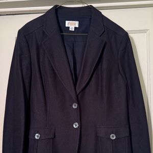 Talbots Classic Black Blazer